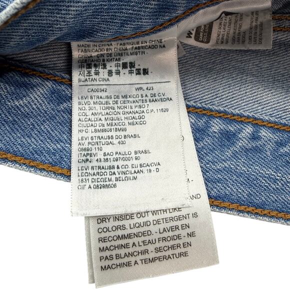 LEVI'S Premium Wedgie Straight Size 25 Authentically Yours - Picture 5 of 10